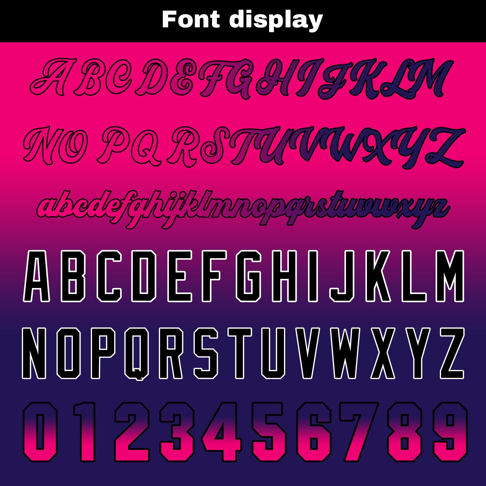 Custom Rose&Dark Purple Gradient Baseball Jerseys Personalized Name Number Logo