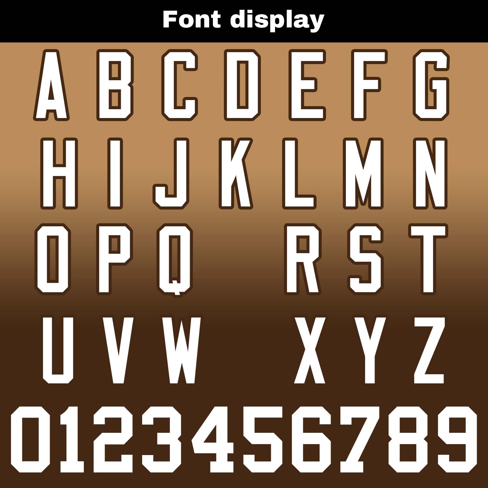 Custom Brown Reversible Football Jersey Personalized Gradient Football Shirts for Men Printed Team Name Number Logo