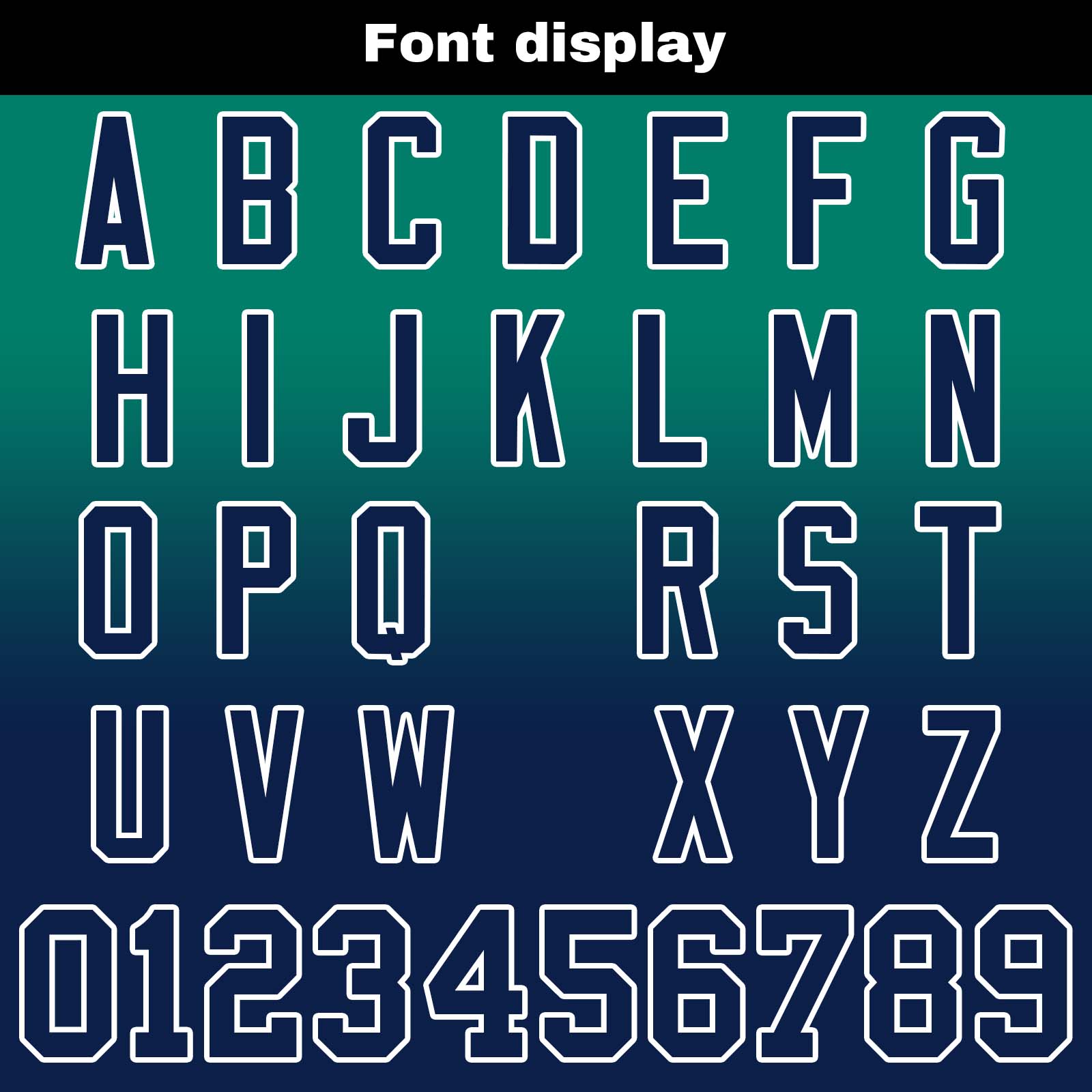 Custom Green Navy Reversible Football Jersey Personalized Gradient Football Shirts for Men Printed Team Name Number Logo