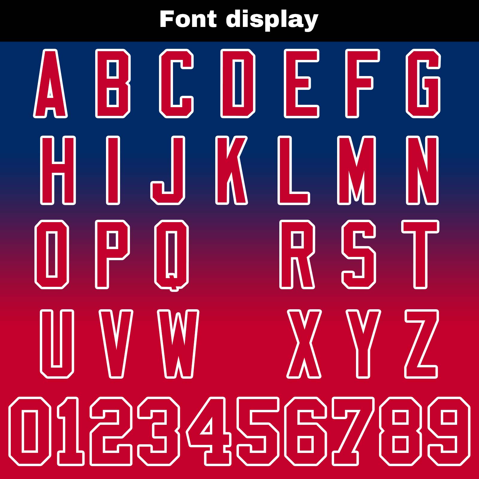 Custom Navy Red Reversible Football Jersey Personalized Gradient Football Shirts for Men Printed Team Name Number Logo