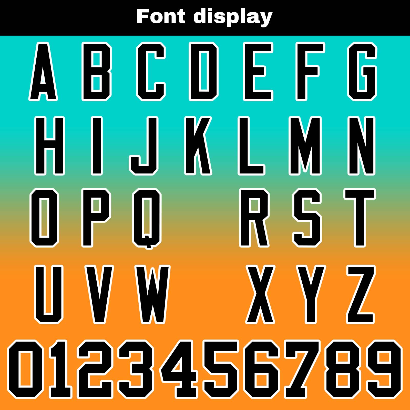 Custom Teal Orange Reversible Football Jersey Personalized Gradient Football Shirts for Men Printed Team Name Number Logo