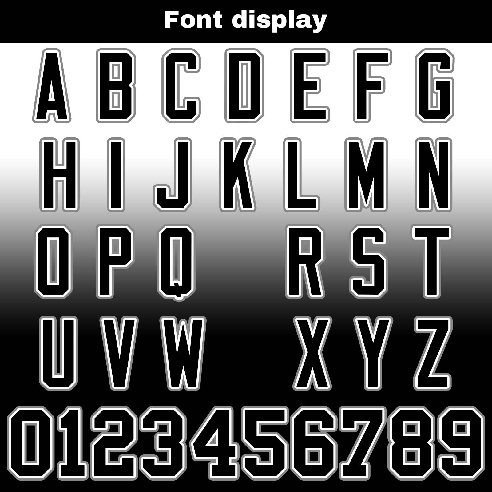 Custom White Black Reversible Football Jersey Personalized Gradient Football Shirts for Men Printed Team Name Number Logo