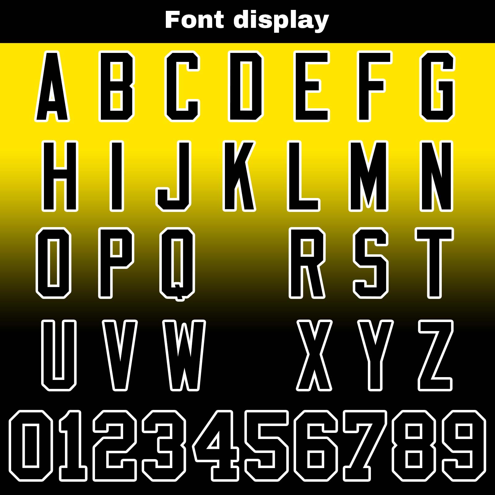 Custom Yellow Black Reversible Football Jersey Personalized Gradient Football Shirts for Men Printed Team Name Number Logo