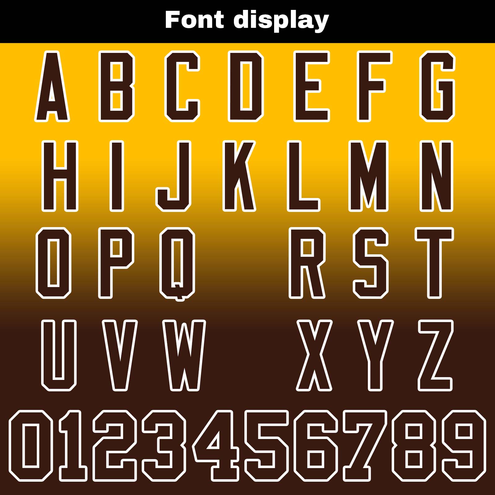 Custom Yellow Brown Reversible Football Jersey Personalized Gradient Football Shirts for Men Printed Team Name Number Logo