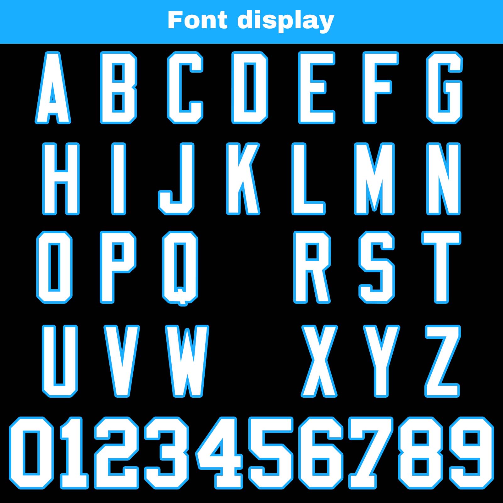 Custom Black White Blue Reversible Football Jersey Personalized Gradient Football Shirts for Men Printed Team Name Number Logo