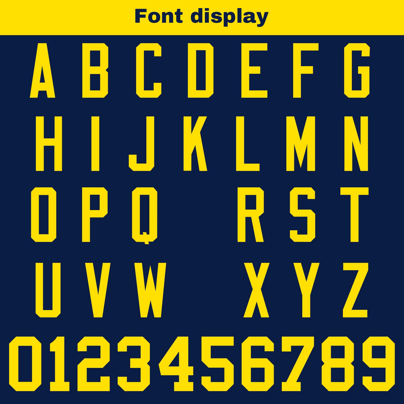 Custom Navy Yellow Reversible Football Jersey Personalized Gradient Football Shirts for Men Printed Team Name Number Logo