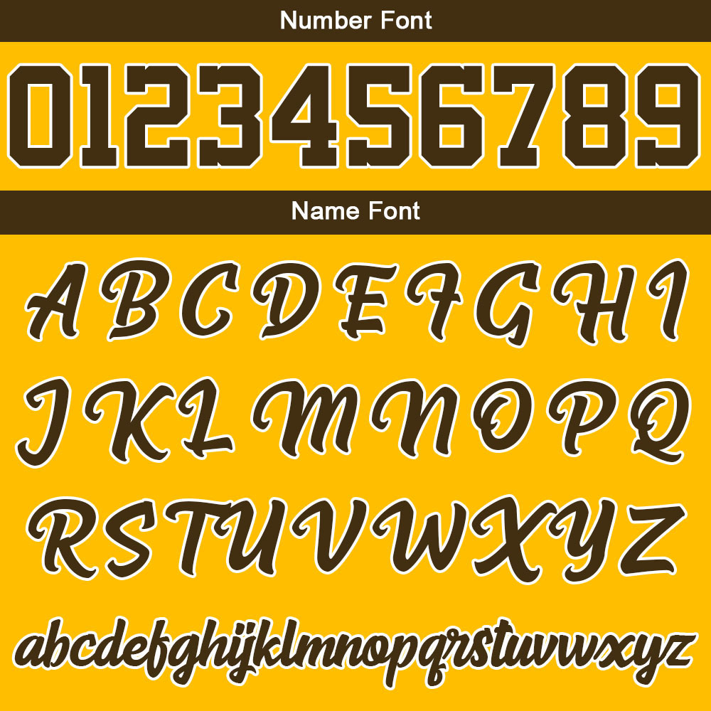 Custom Brown Yellow Varsity Jacket for Men Women and Youth with Personalized Letterman Jacket 