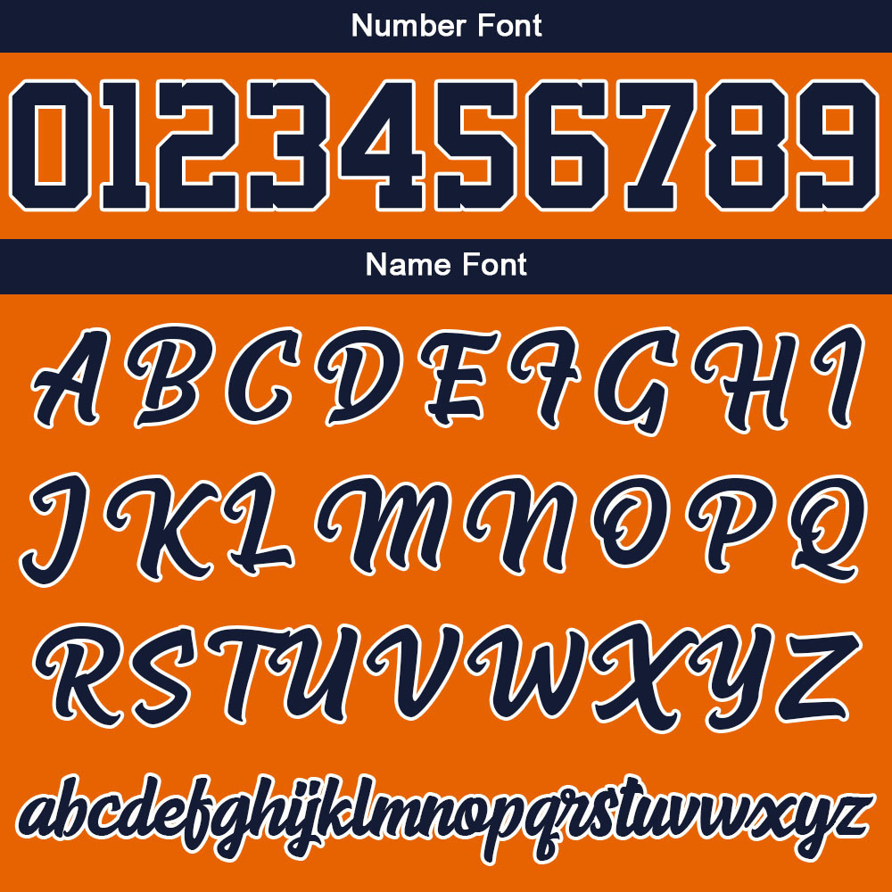 Custom Navy Orange Varsity Jacket for Men Women and Youth with Personalized Letterman Jacket 