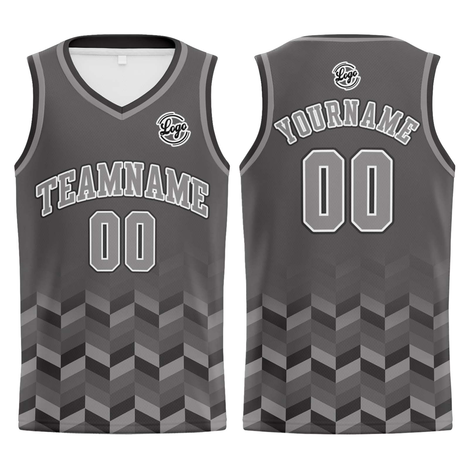Custom Grey Basketball Jerseys Personalized Jersey Printed Men Women Team Jerseys Shorts with Name Logo and Number