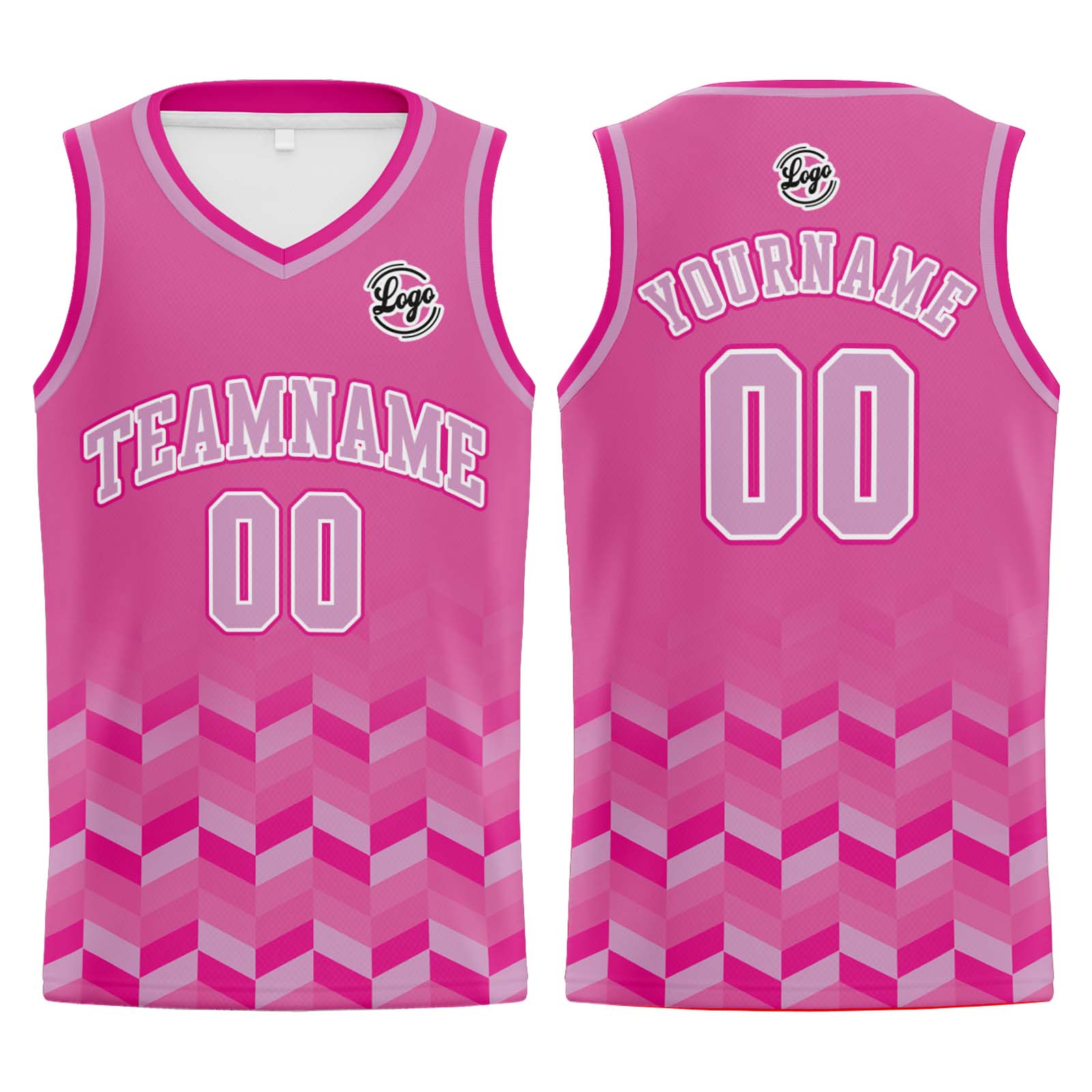 Custom Pink Basketball Jerseys Personalized Jersey Printed Men Women Team Jerseys Shorts with Name Logo and Number