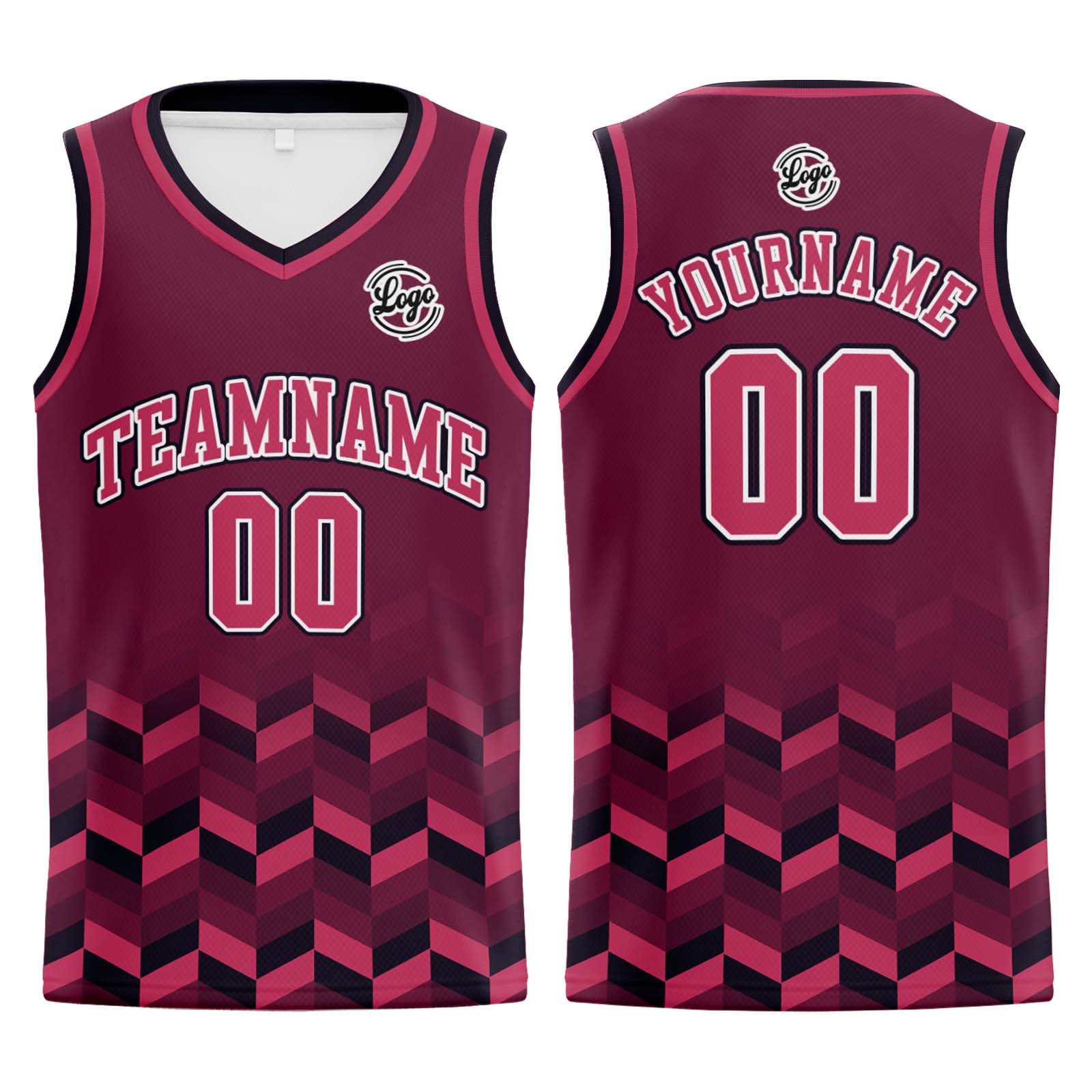 Custom Plum Red Basketball Jerseys Personalized Jersey Printed Men Women Team Jerseys Shorts with Name Logo and Number
