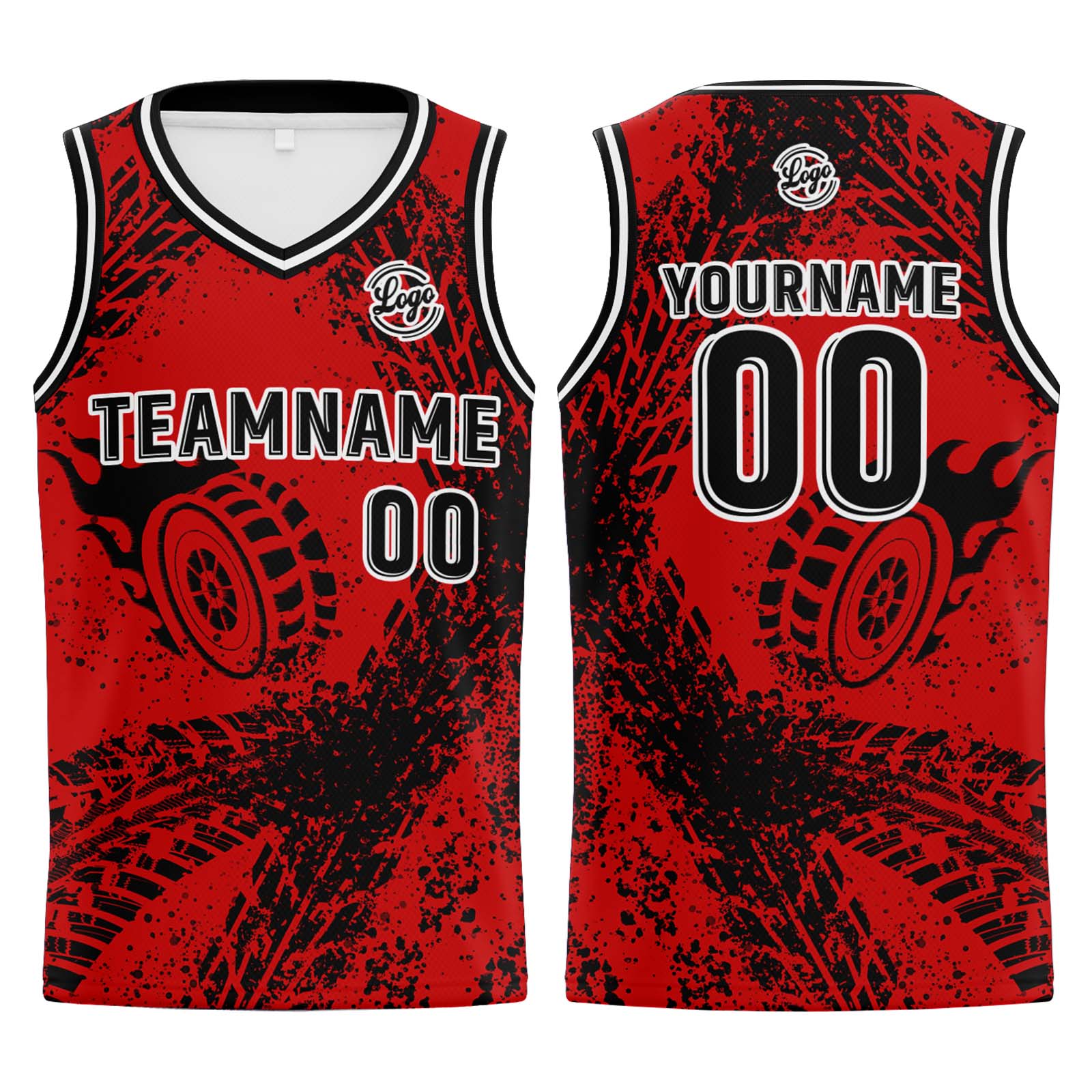 Custom Red Basketball Jerseys Personalized Jersey Printed Men Women Team Jerseys Shorts with Name Logo and Number