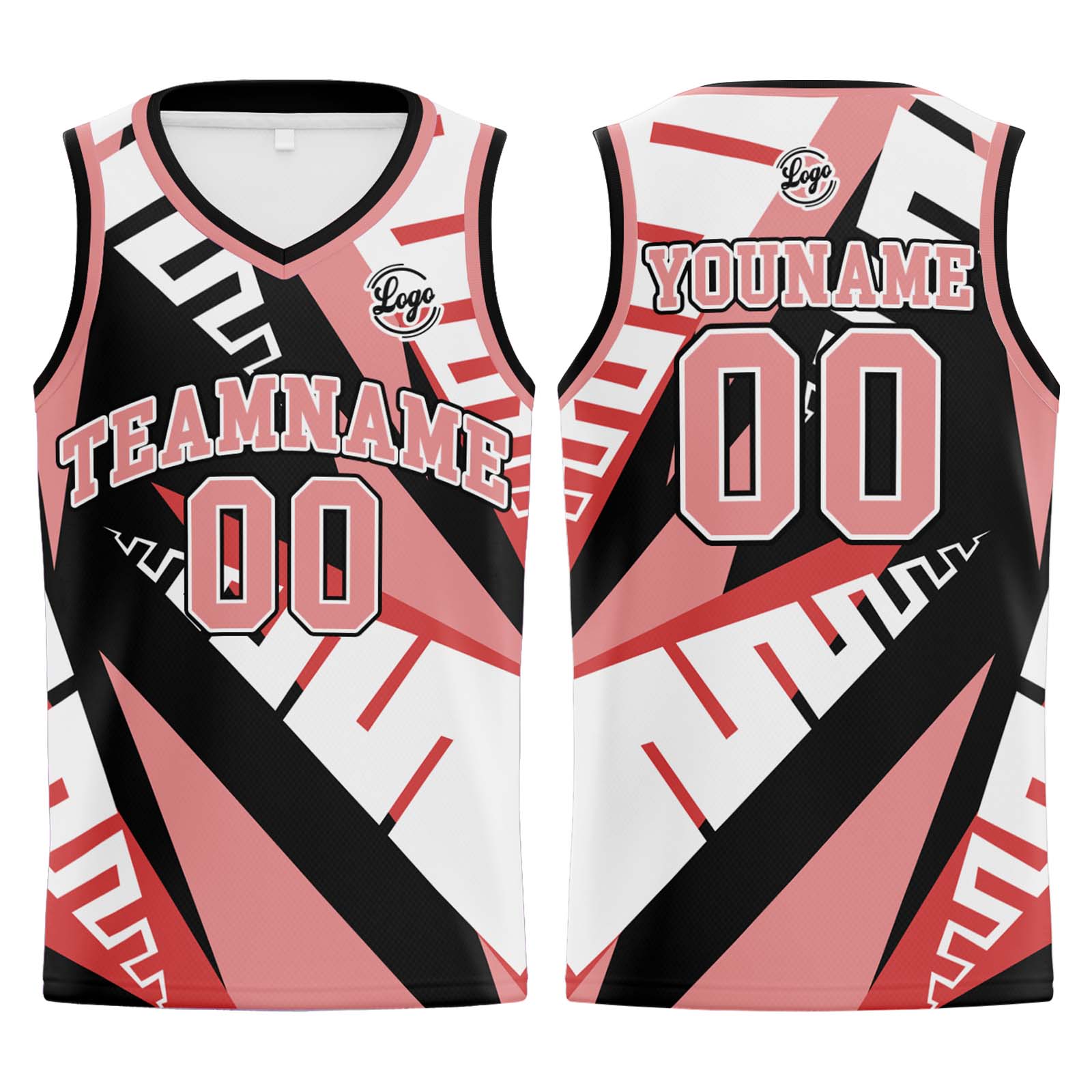 Custom White Black Light Red Basketball Jerseys Personalized Jersey Printed Men Women Team Jerseys Shorts with Name Logo and Number