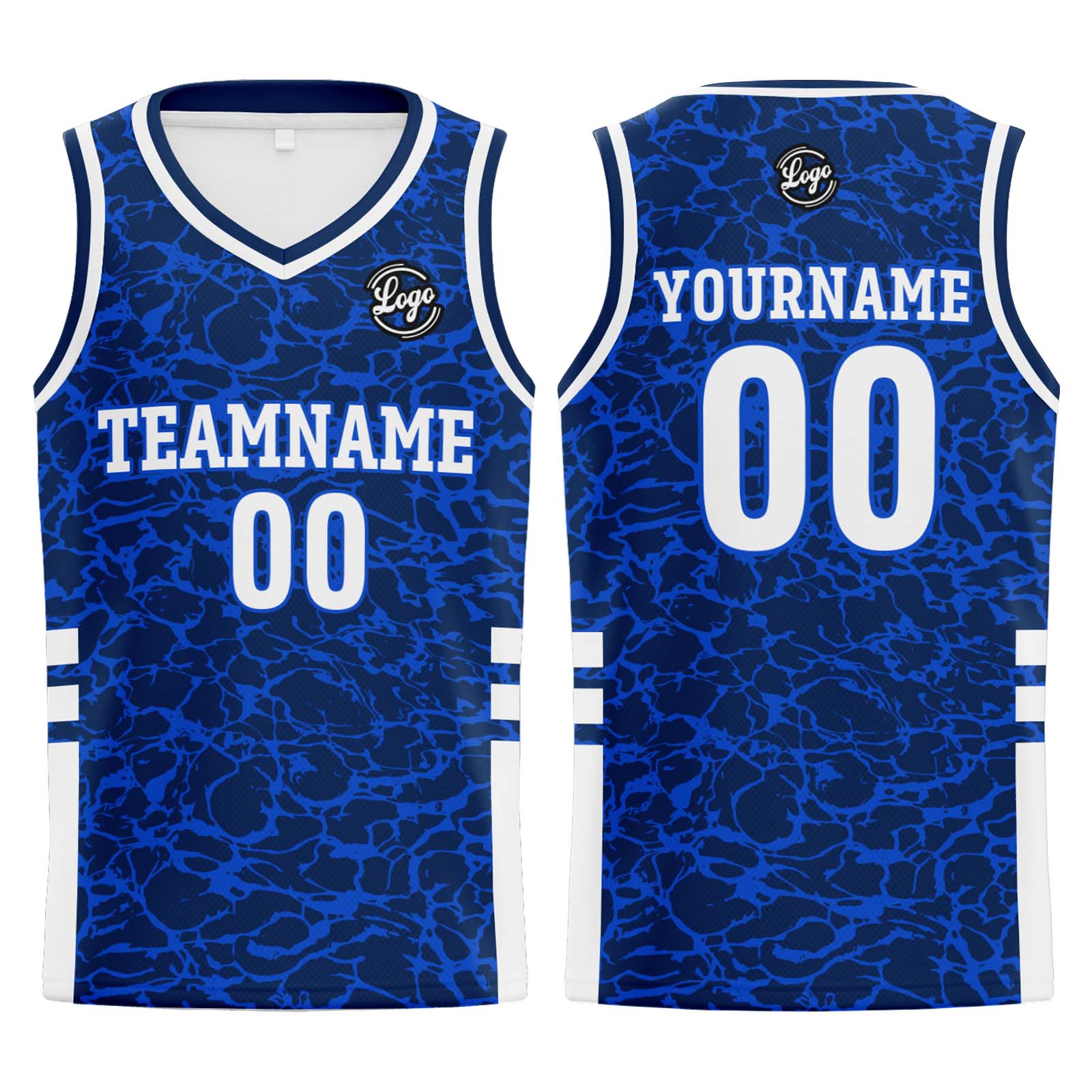 Custom Royal Basketball Jerseys Personalized Jersey Printed Men Women Team Jerseys Shorts with Name Logo and Number