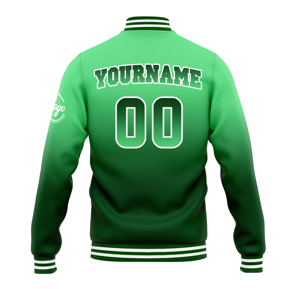 Custom Green Varsity Jacket for Men Women and Youth with Personalized Letterman Jacket 