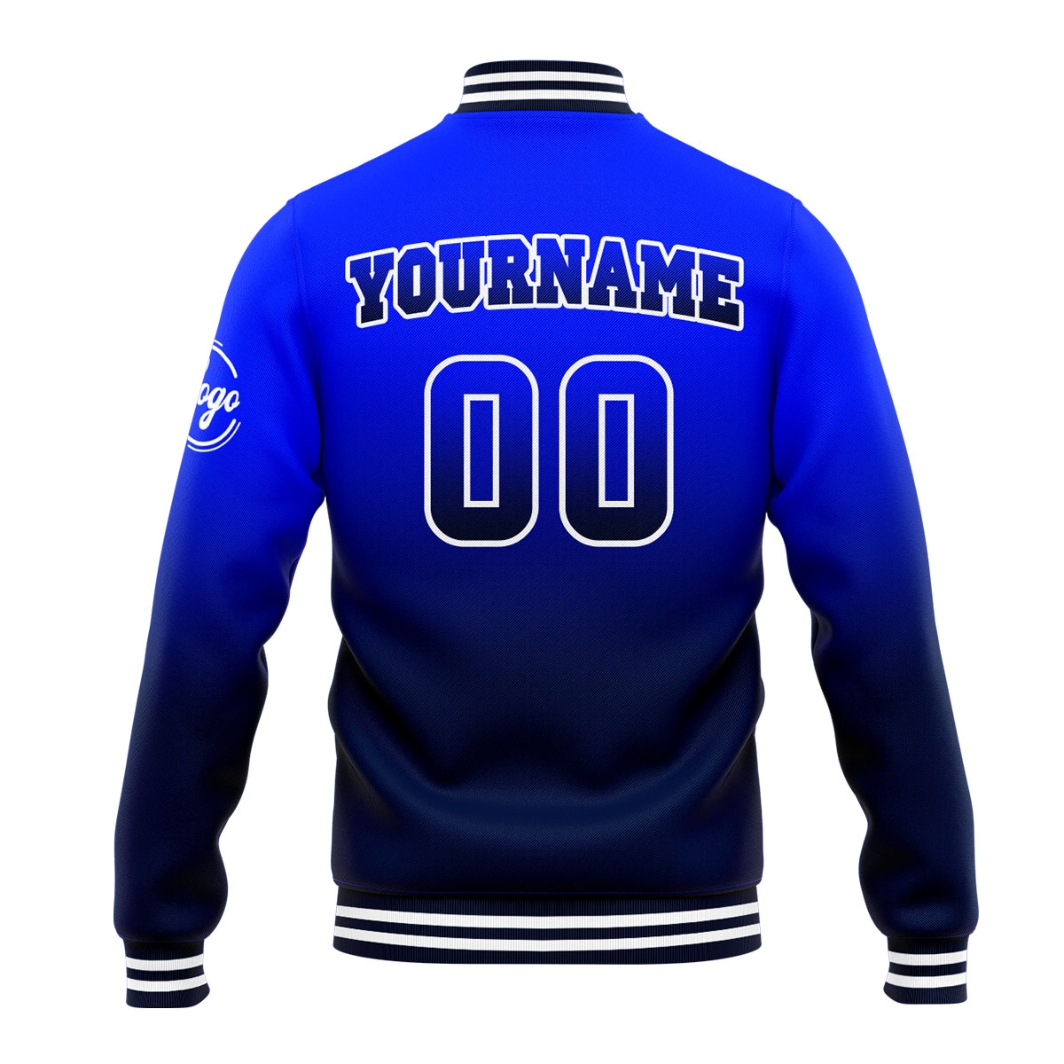 Custom Royal&Navy Varsity Jacket for Men Women and Youth with Personalized Letterman Jacket 