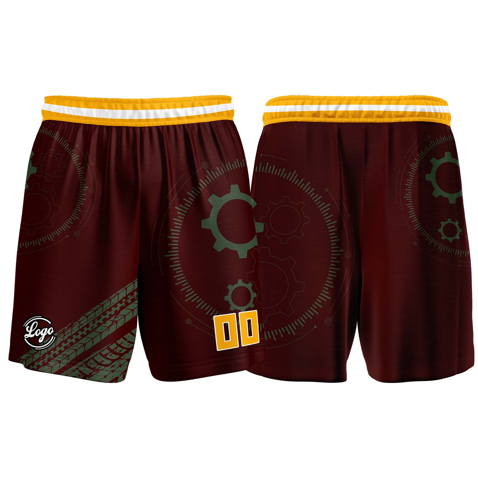 Custom Burgundy Basketball Jerseys Personalized Jersey Printed Men Women Team Jerseys Shorts with Name Logo and Number