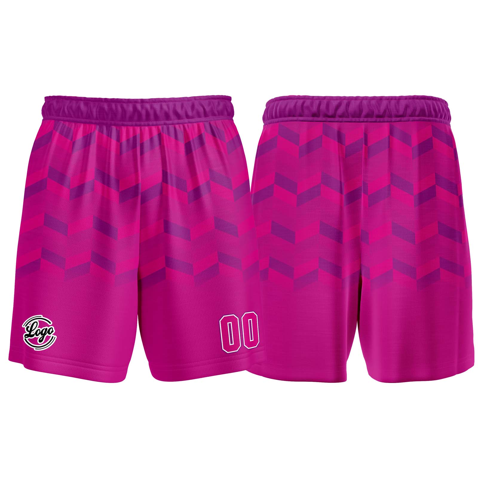 Custom Dark Pink Basketball Jerseys Personalized Jersey Printed Men Women Team Jerseys Shorts with Name Logo and Number