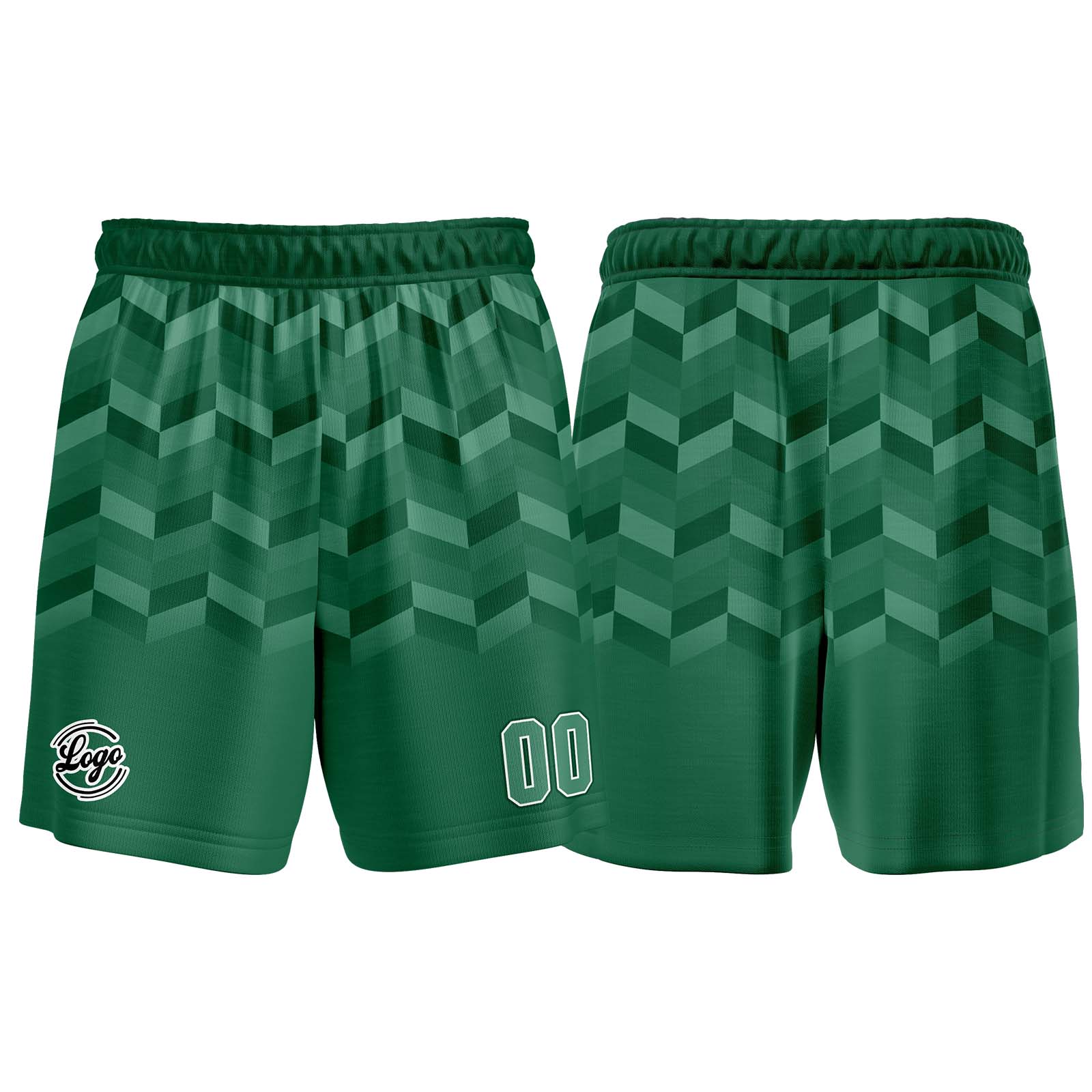 Custom Green Basketball Jerseys Personalized Jersey Printed Men Women Team Jerseys Shorts with Name Logo and Number