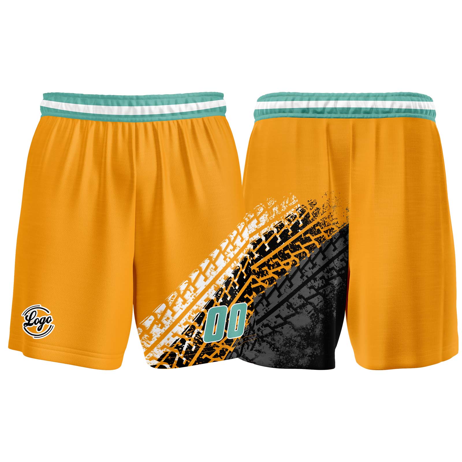 Custom Light Orange Basketball Jerseys Personalized Jersey Printed Men Women Team Jerseys Shorts with Name Logo and Number