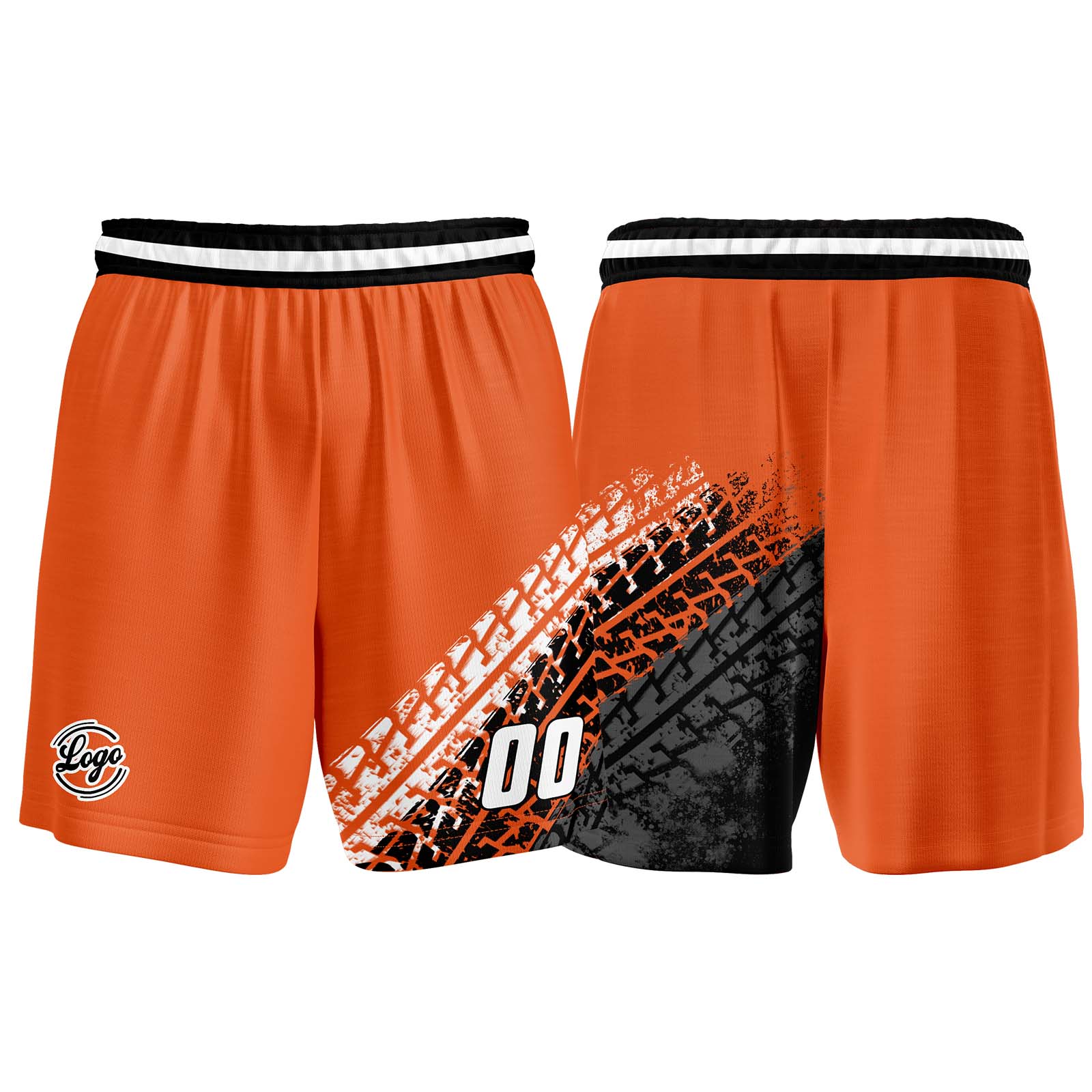 Custom Orange Basketball Jerseys Personalized Jersey Printed Men Women Team Jerseys Shorts with Name Logo and Number