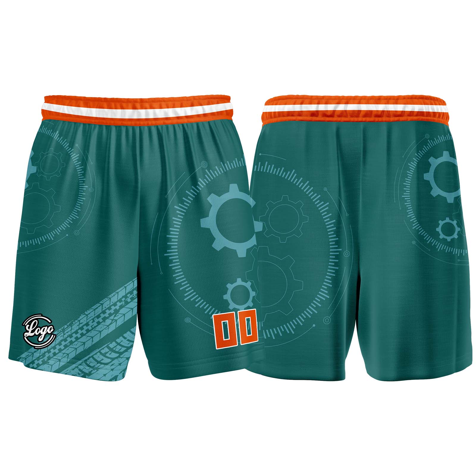 Custom Pine Green Basketball Jerseys Personalized Jersey Printed Men Women Team Jerseys Shorts with Name Logo and Number