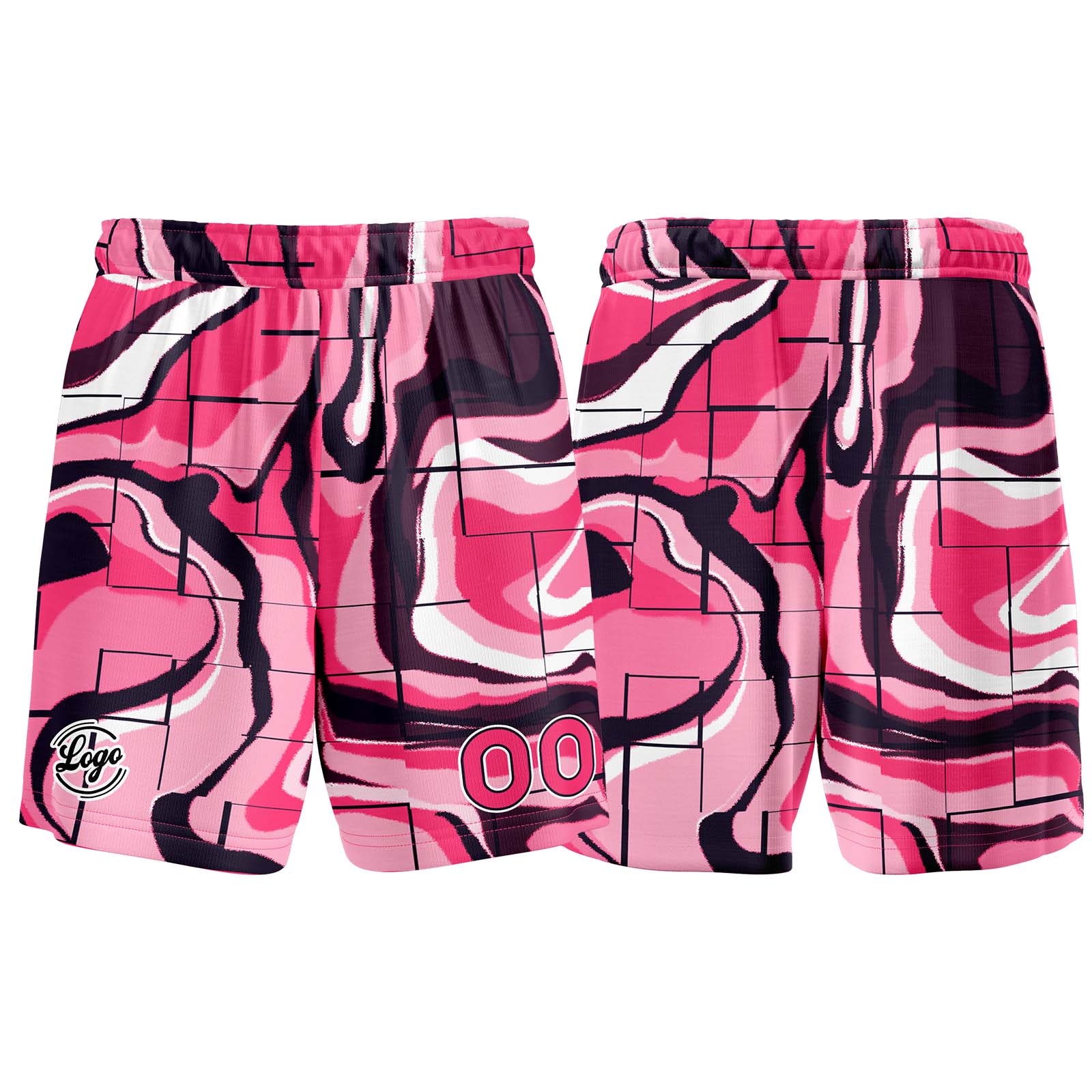 Custom Pink Basketball Jerseys Personalized Jersey Printed Men Women Team Jerseys Shorts with Name Logo and Number