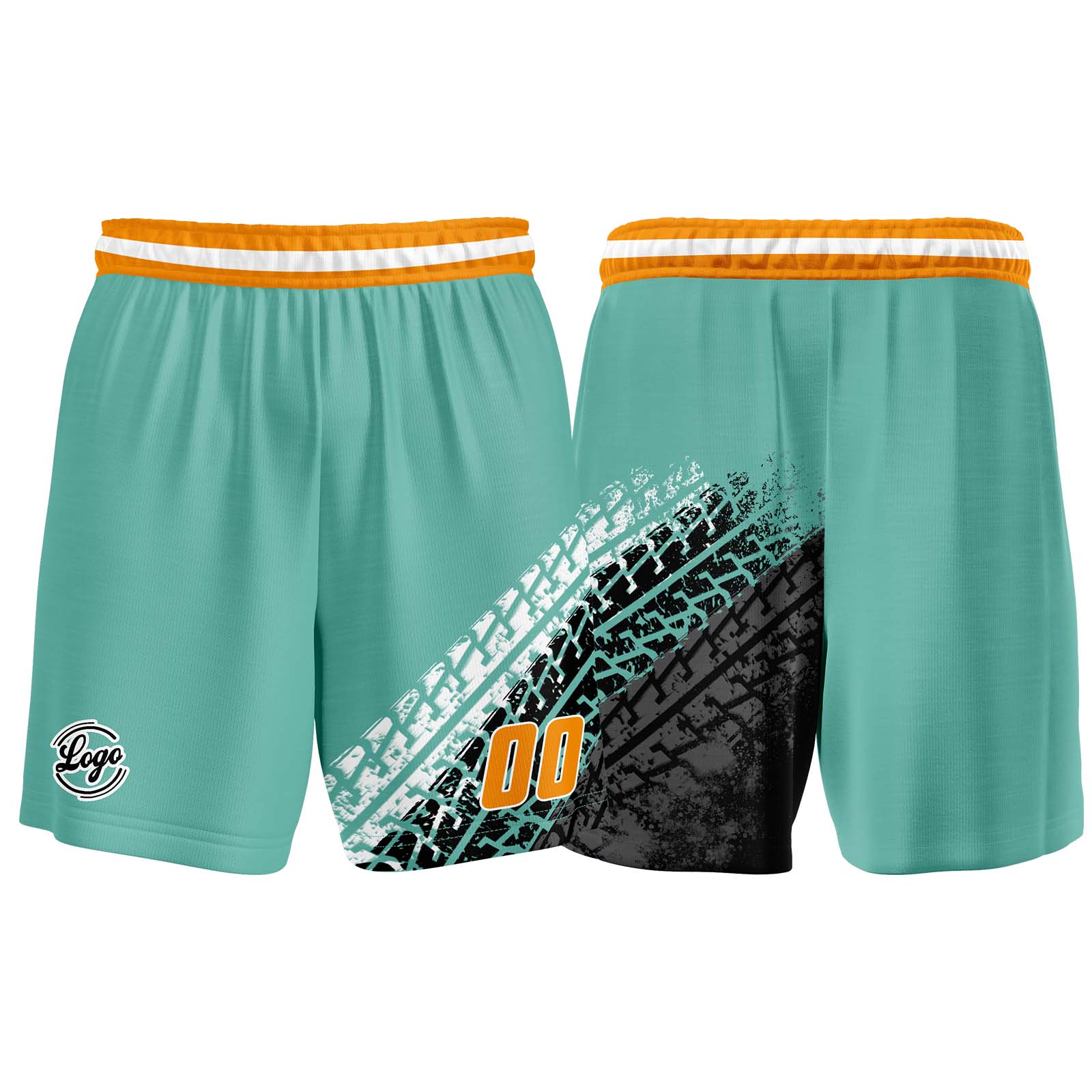 Custom Teal Basketball Jerseys Personalized Jersey Printed Men Women Team Jerseys Shorts with Name Logo and Number