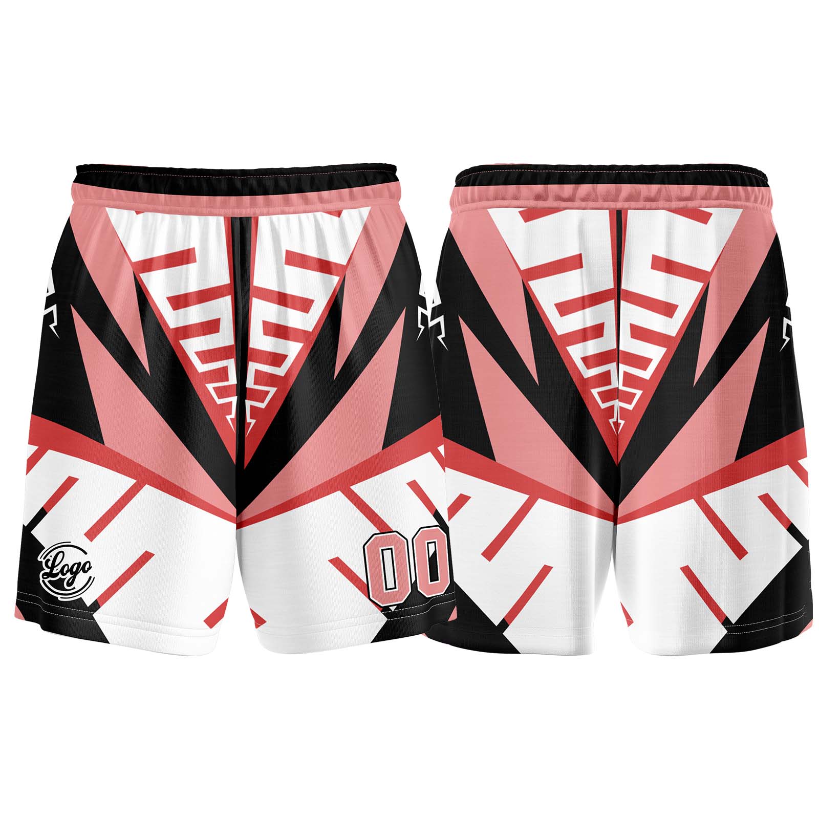 Custom White Black Light Red Basketball Jerseys Personalized Jersey Printed Men Women Team Jerseys Shorts with Name Logo and Number