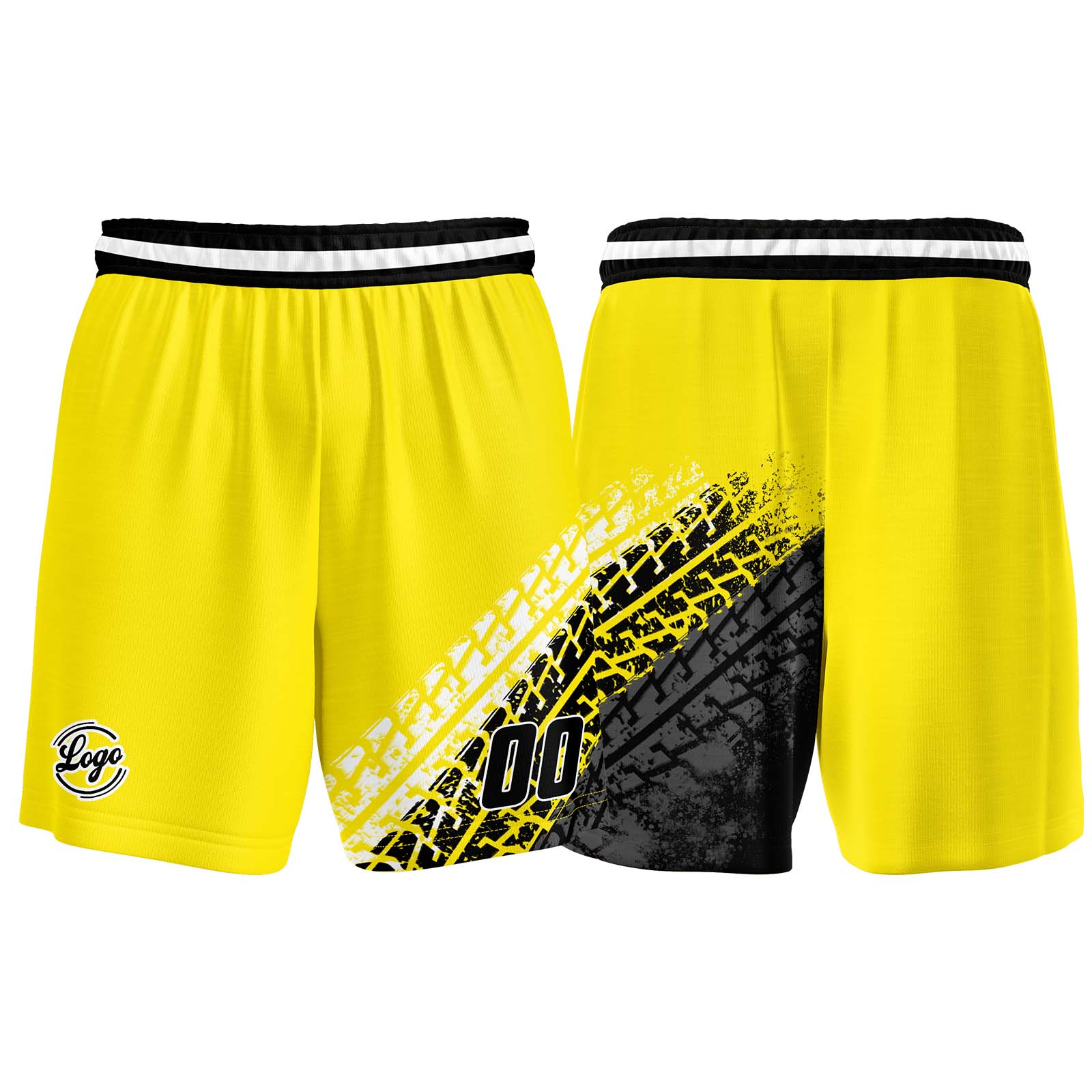 Custom Yellow Basketball Jerseys Personalized Jersey Printed Men Women Team Jerseys Shorts with Name Logo and Number