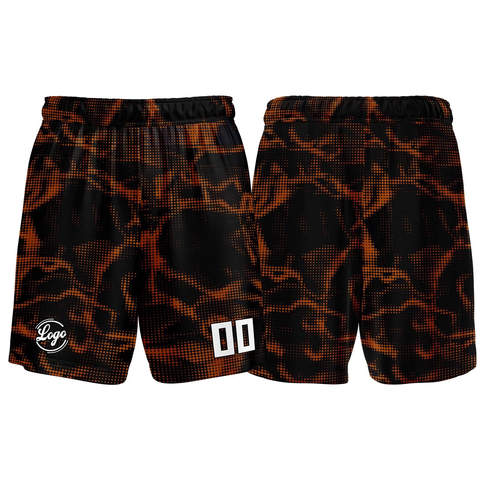 Custom Black Brown Basketball Jerseys Personalized Jersey Printed Men Women Team Jerseys Shorts with Name Logo and Number