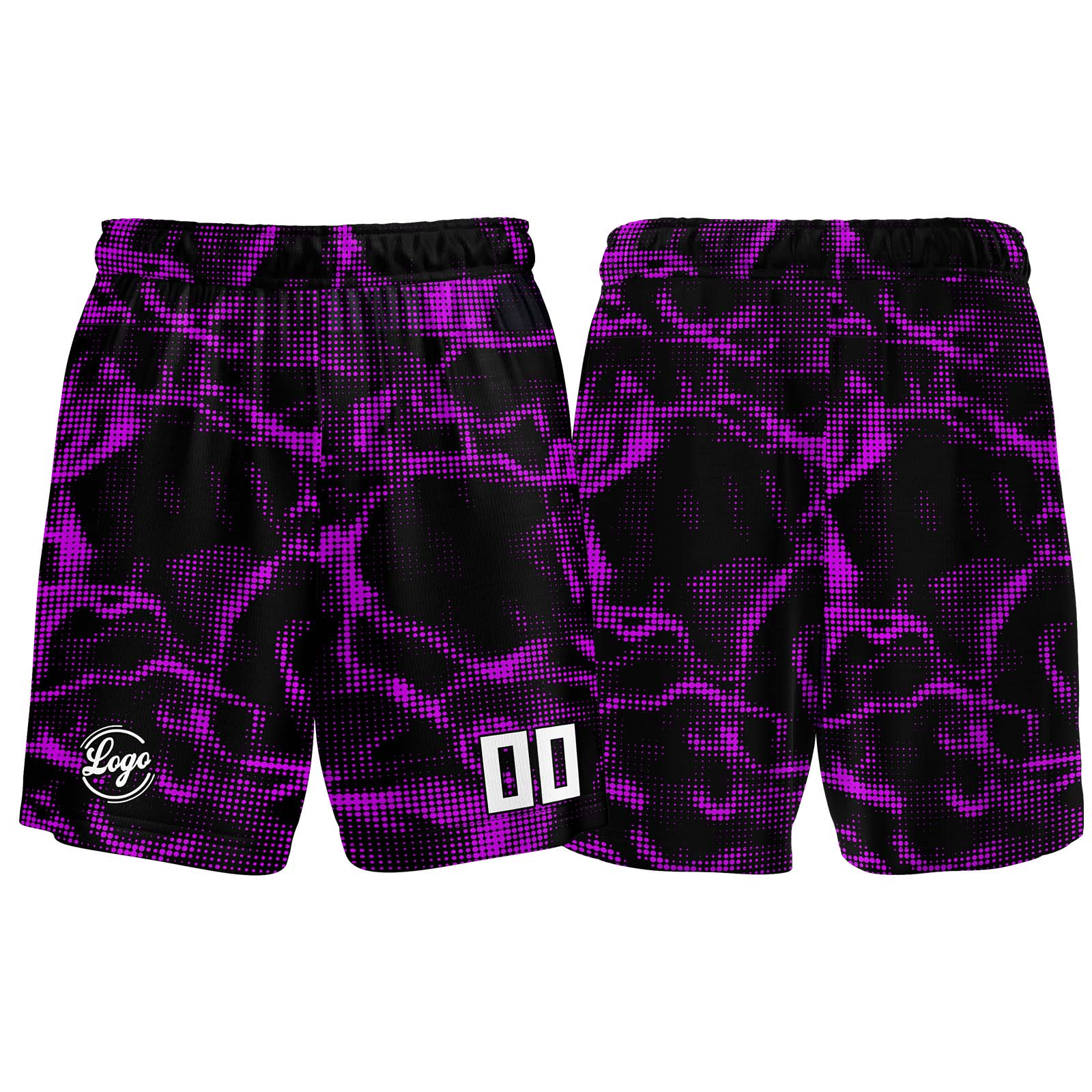 Custom Black Purple Basketball Jerseys Personalized Jersey Printed Men Women Team Jerseys Shorts with Name Logo and Number