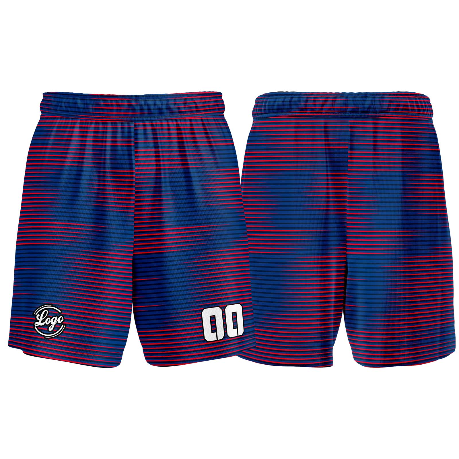 Custom Blue Red Basketball Jerseys Personalized Jersey Printed Men Women Team Jerseys Shorts with Name Logo and Number