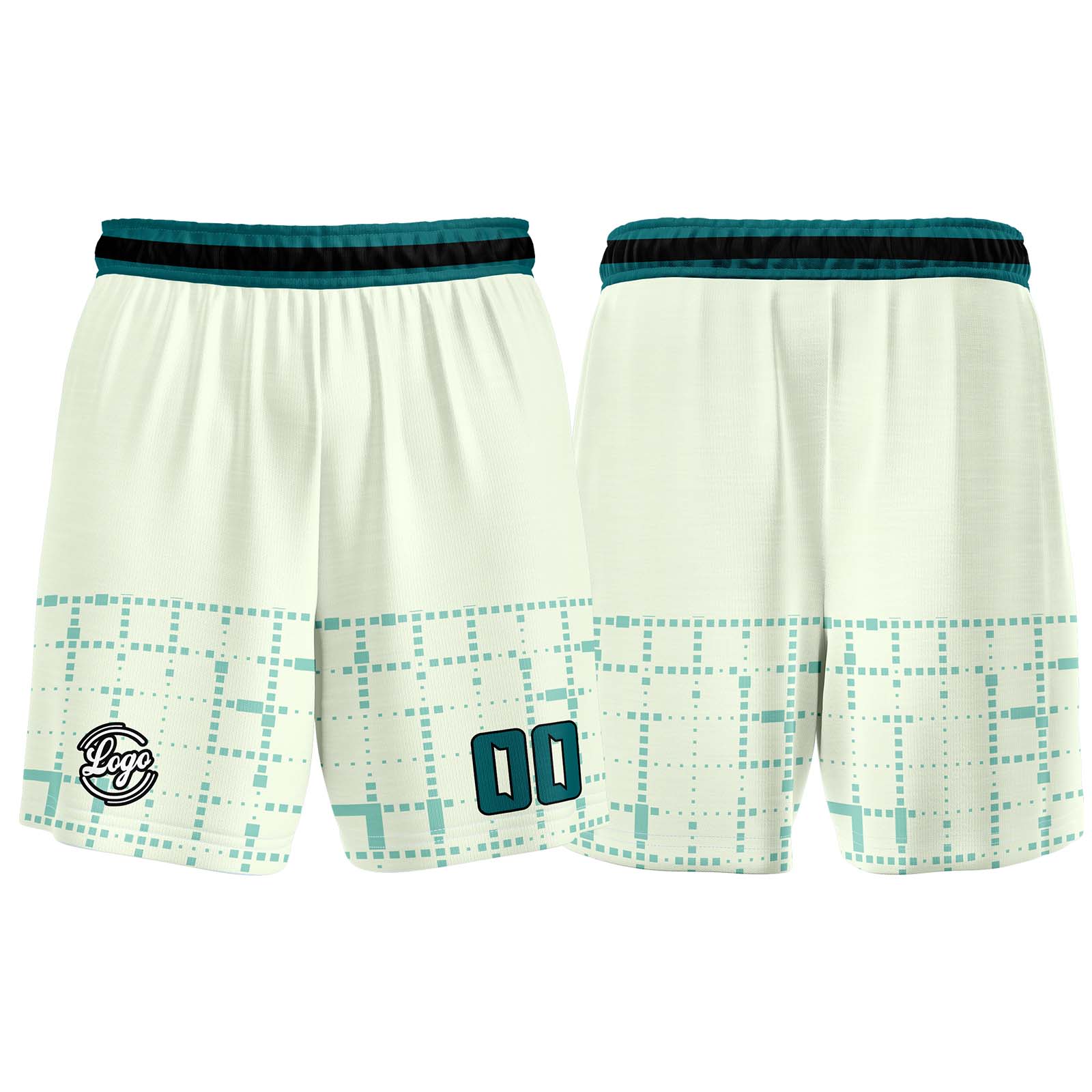 Custom Light Green Basketball Jerseys Personalized Jersey Printed Men Women Team Jerseys Shorts with Name Logo and Number