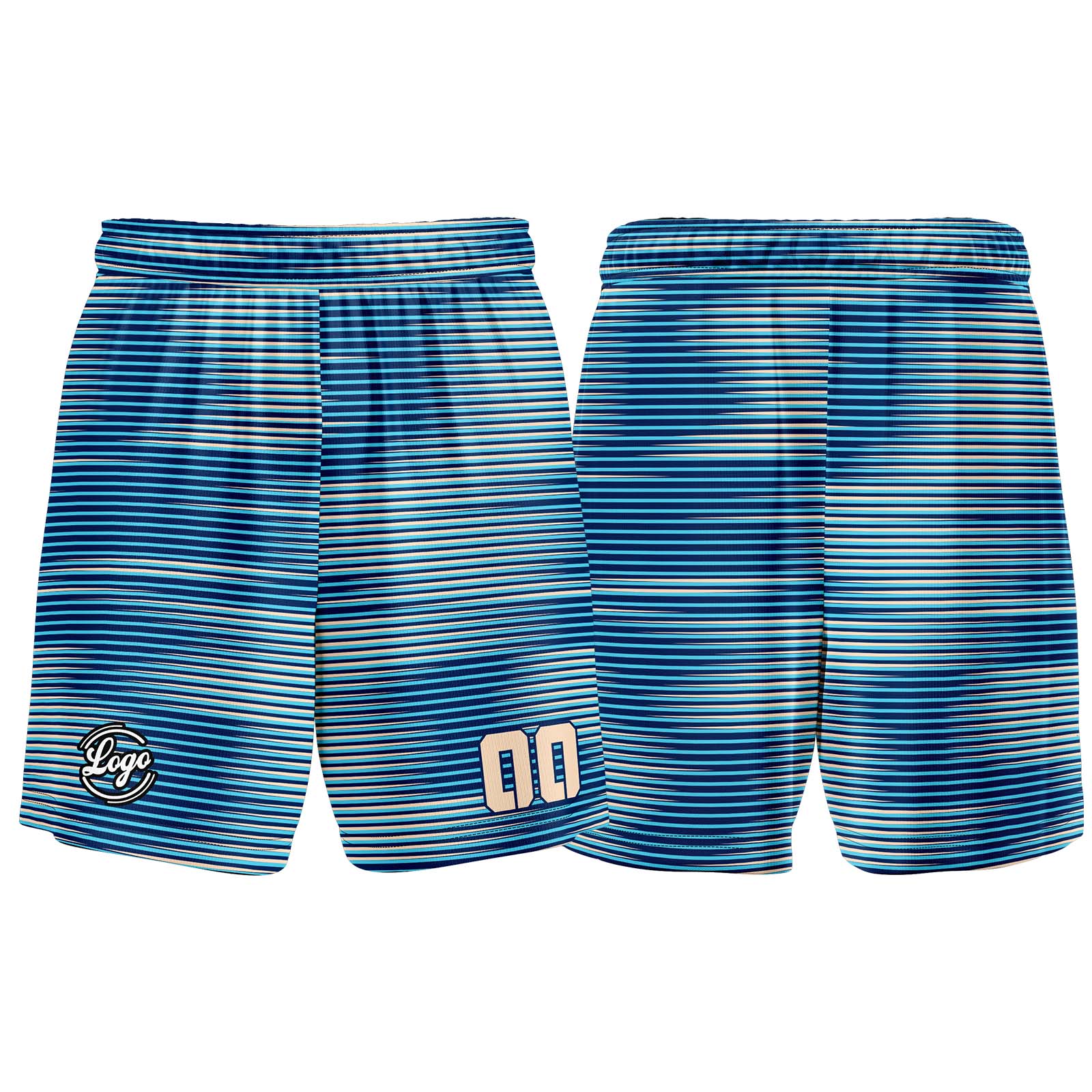 Custom Navy Cream Basketball Jerseys Personalized Jersey Printed Men Women Team Jerseys Shorts with Name Logo and Number