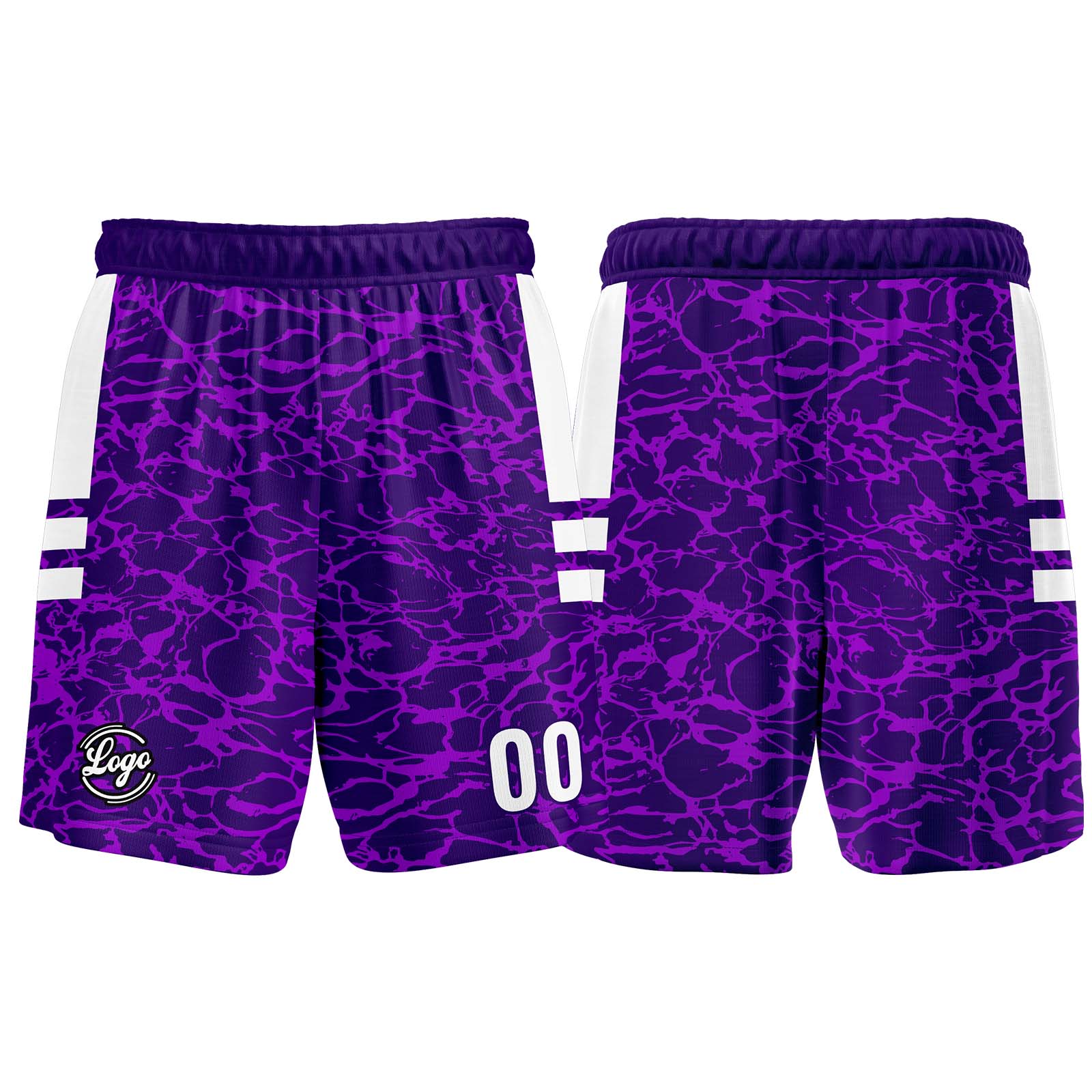 Custom Purple Basketball Jerseys Personalized Jersey Printed Men Women Team Jerseys Shorts with Name Logo and Number