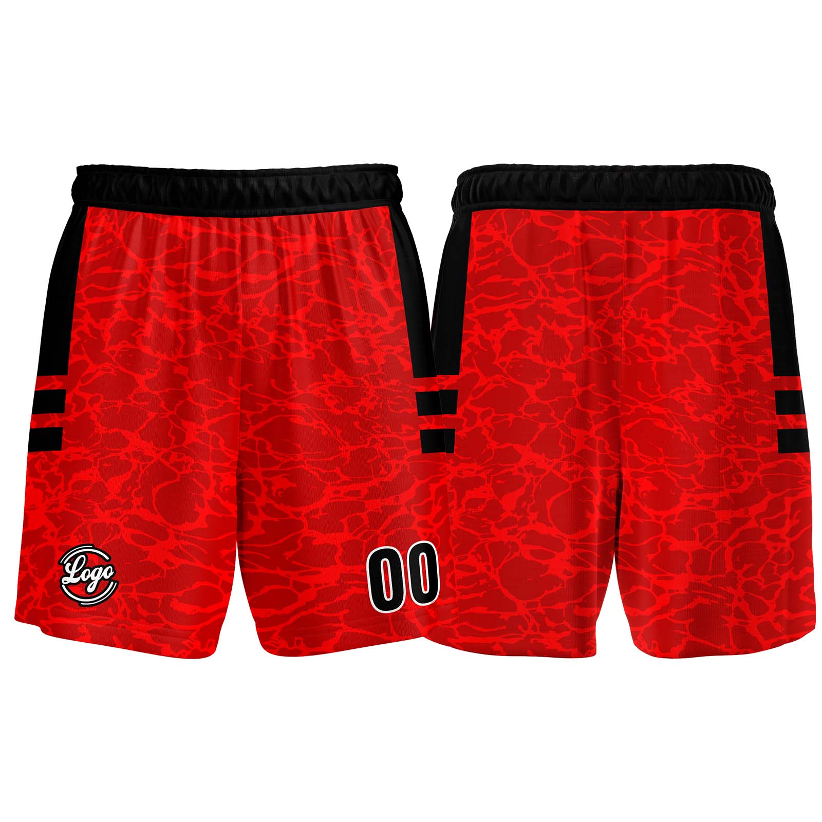 Custom Red Basketball Jerseys Personalized Jersey Printed Men Women Team Jerseys Shorts with Name Logo and Number