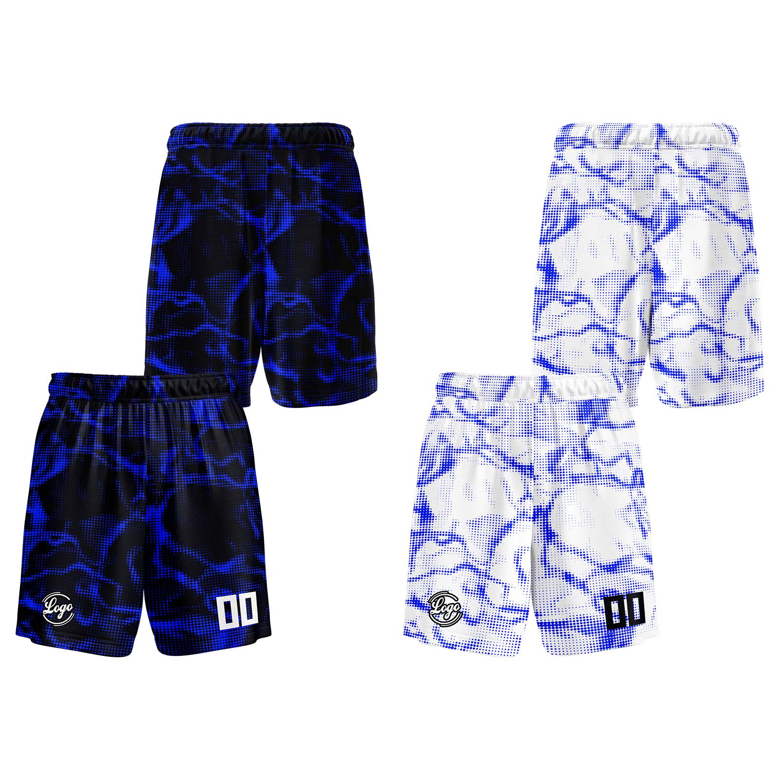 Custom Navy Royal Reversible Basketball Jersey Basketball Uniform Basketball Shirts for Men Personalized Print Name Number