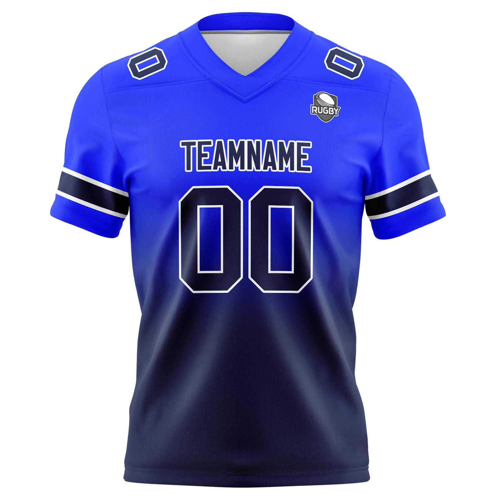 Custom Royal&Navy Jerseys Personalized Name Number Logo
