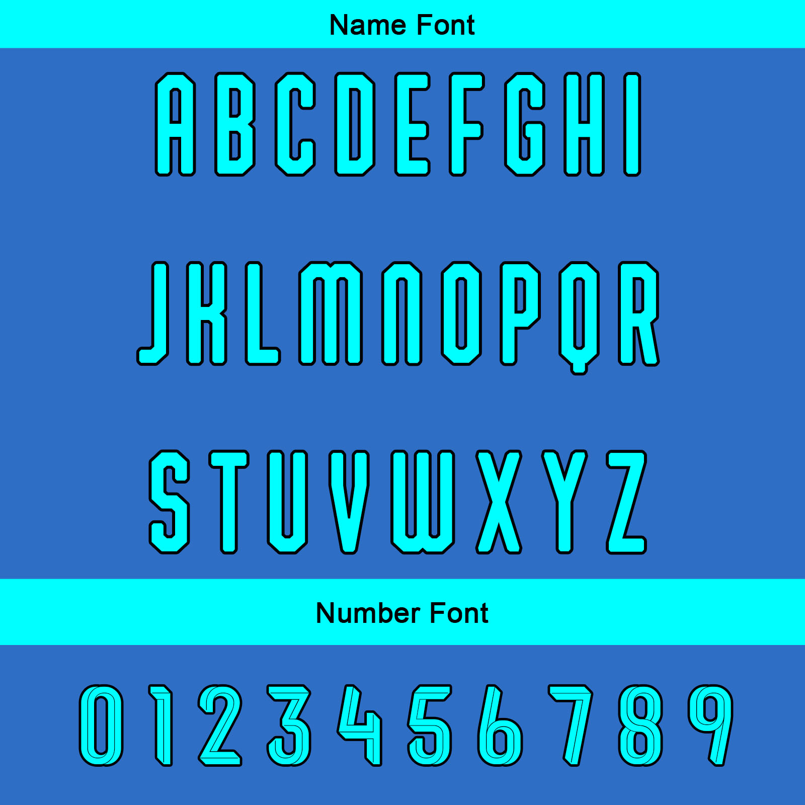 Custom Blue Reversible Football Jersey Personalized Gradient Football Shirts for Men Printed Team Name Number Logo