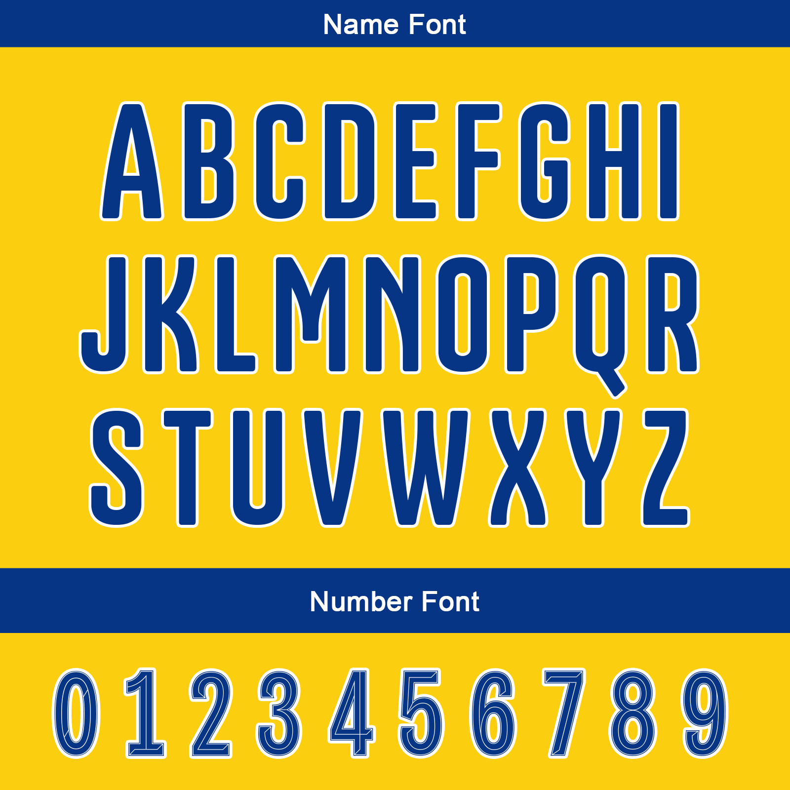 Custom Yellow Blue Reversible Football Jersey Personalized Gradient Football Shirts for Men Printed Team Name Number Logo