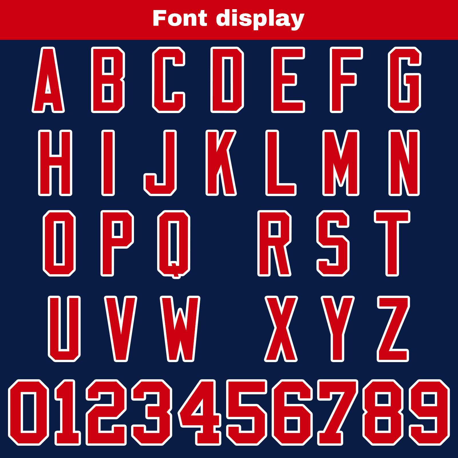 Custom Navy Red Football Jersey Personalized Football Shirts for Men Printed Team Name Number Logo