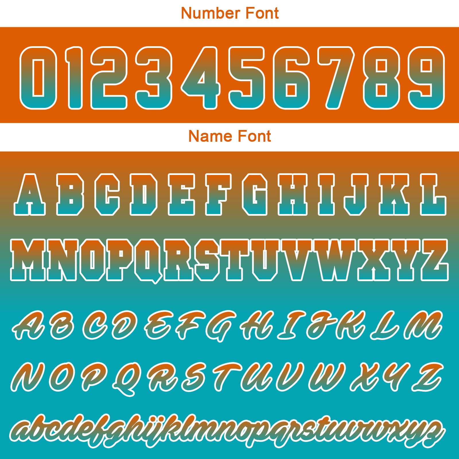 Custom Orange Teal Gradient Varsity Jacket for Men Women and Youth with Personalized Letterman Jacket 