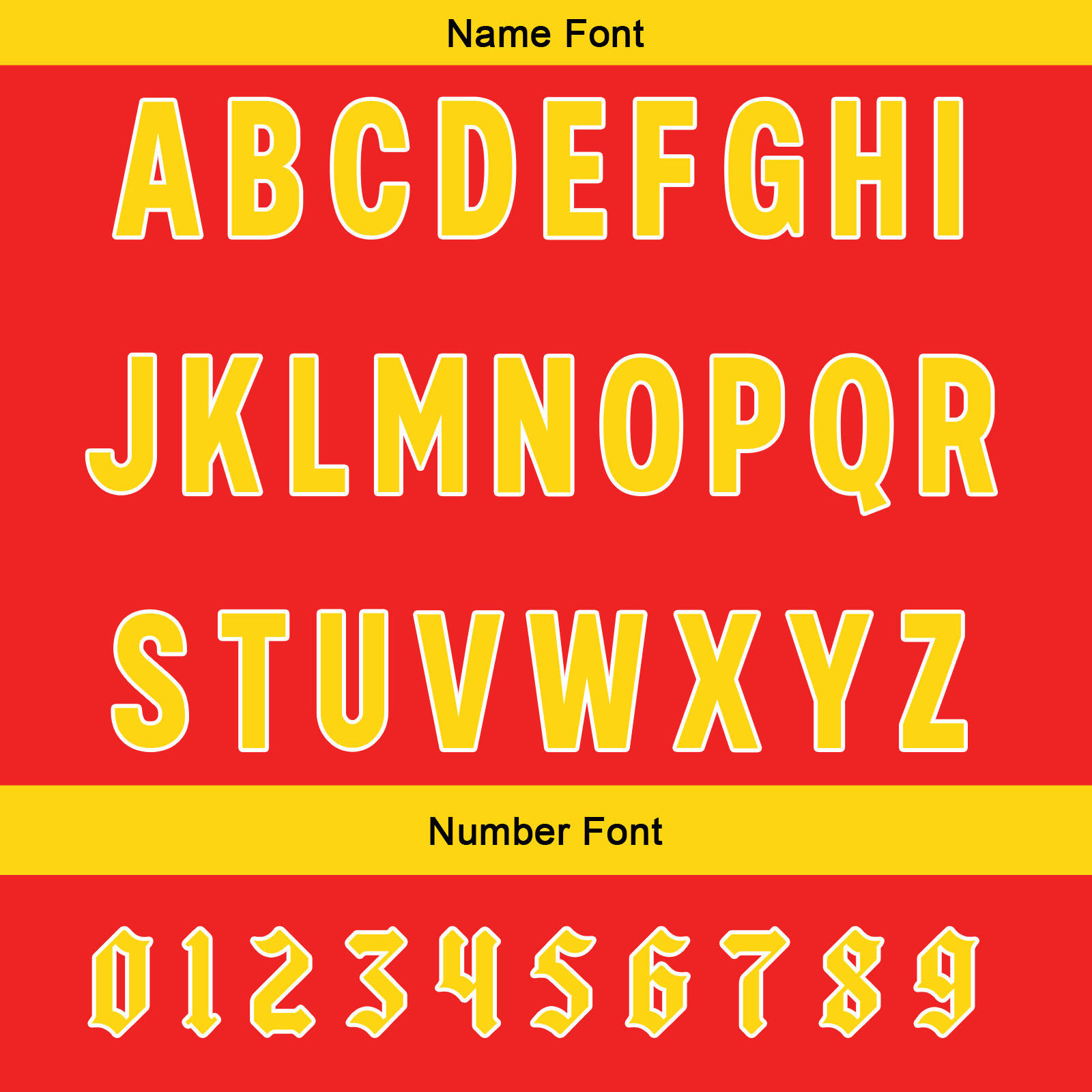 Custom Red Yellow Reversible Football Jersey Personalized Gradient Football Shirts for Men Printed Team Name Number Logo