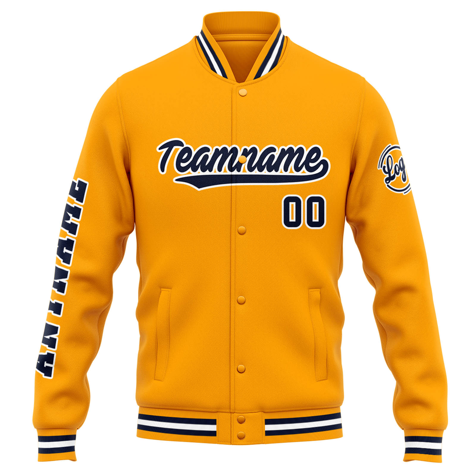 Custom Orange Varsity Jacket for Men Women and Youth with Personalized Letterman Jacket 