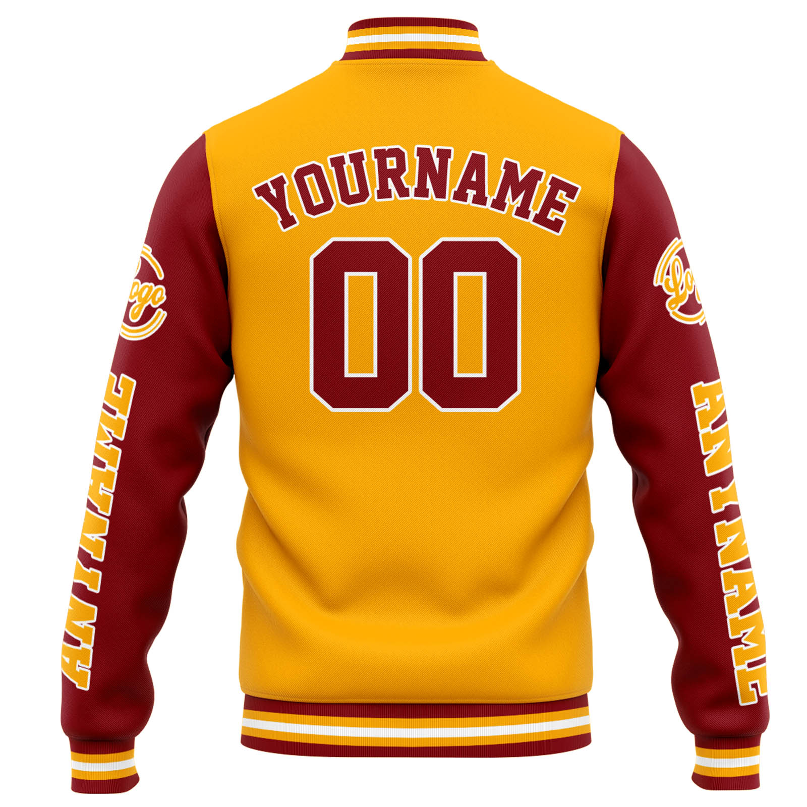 Custom Orange Red Varsity Jacket for Men Women and Youth with Personalized Letterman Jacket 
