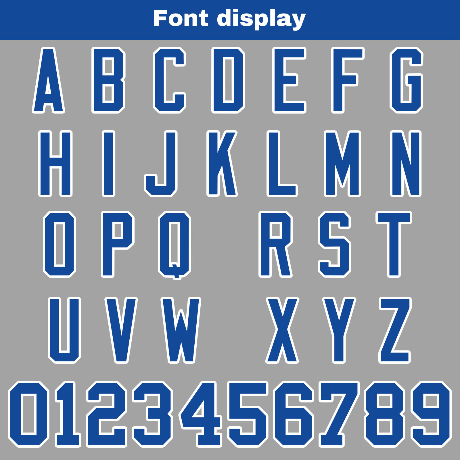 Custom Grey Blue Football Jersey Personalized Football Shirts for Men Printed Team Name Number Logo