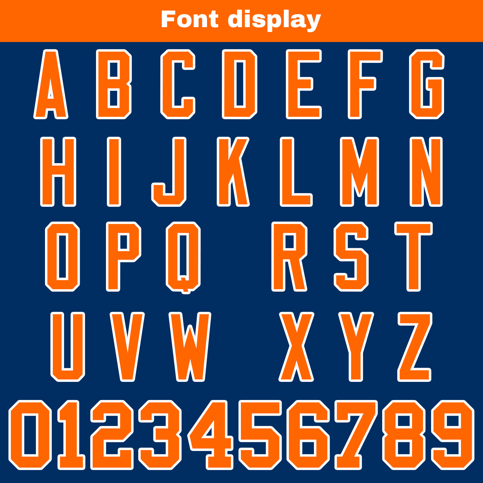 Custom Blue Orange Football Jersey Personalized Football Shirts for Men Printed Team Name Number Logo