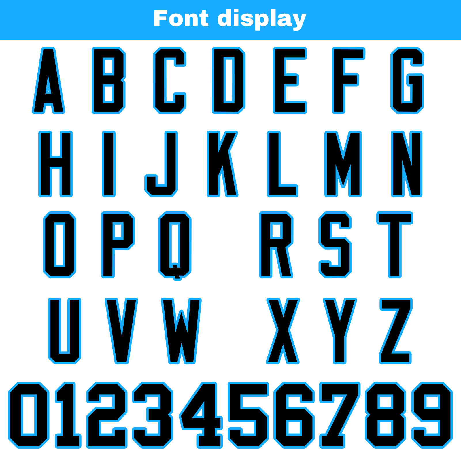 Custom White Blue Black Football Jersey Personalized Football Shirts for Men Printed Team Name Number Logo