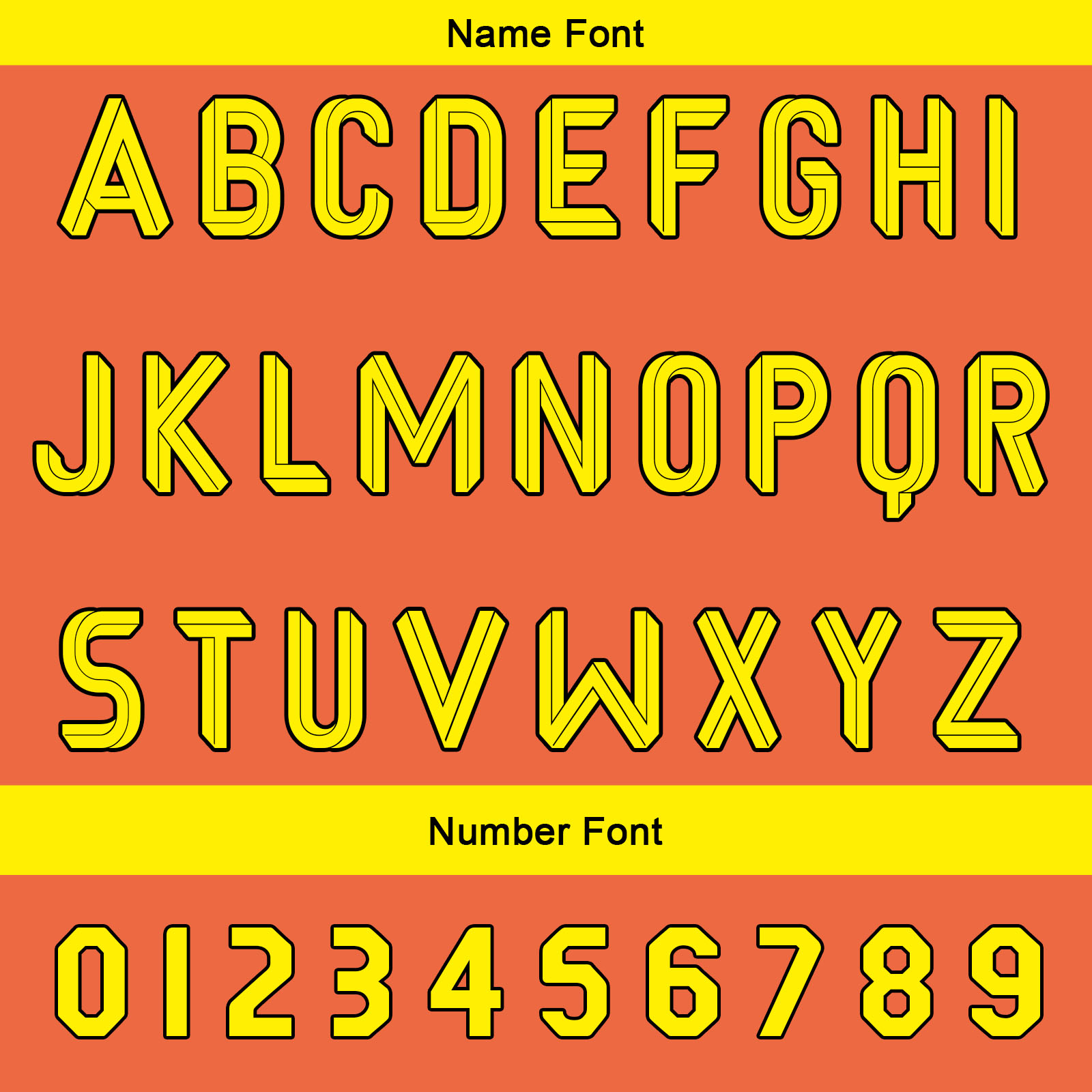 Custom Orange Yellow Reversible Football Jersey Personalized Gradient Football Shirts for Men Printed Team Name Number Logo